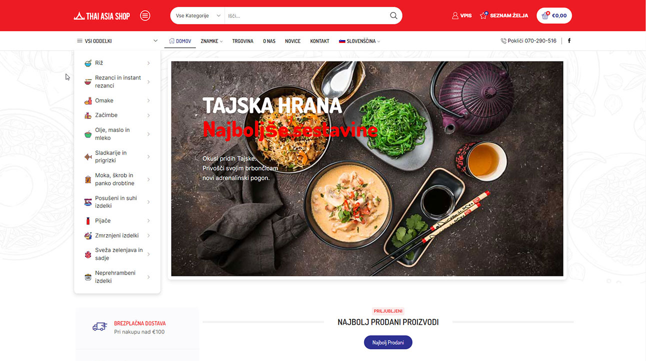 thaiasia spletna trgovina