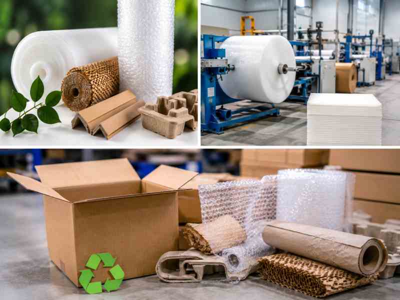 Materiali e Imballaggi Riciclabili per Industria